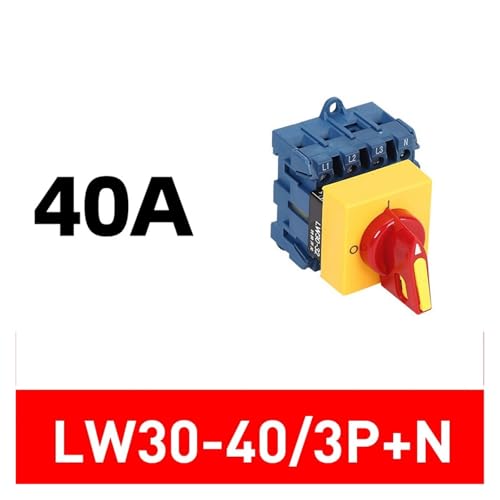 Coupure de courant rotative LW30 interrupteur isolement 4P