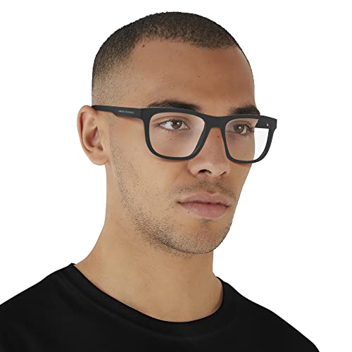 Armani Exchange 0AX3050F A|X Armani Exchange Men'S Ax3050F Low Bridge Fit Square Prescription Eyeglass Frames thumb #5