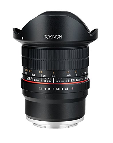 Rokinon 12mm F2.8 Ultra Wide Fisheye Lens for Sony E Mount Interchangeable Lens