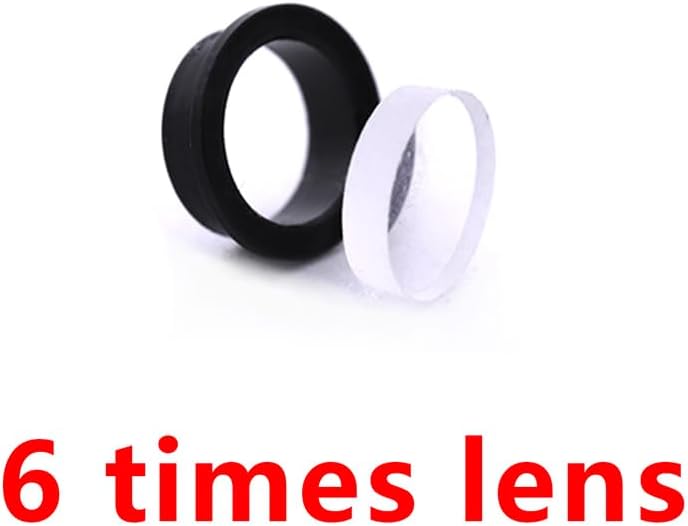 Linkboy Archery 37/45 Degree Hooded Peep Sight Compound Bow Peep Sight Inner Core 6X/8X Clarifier Aperture Lens Kits for Hunting