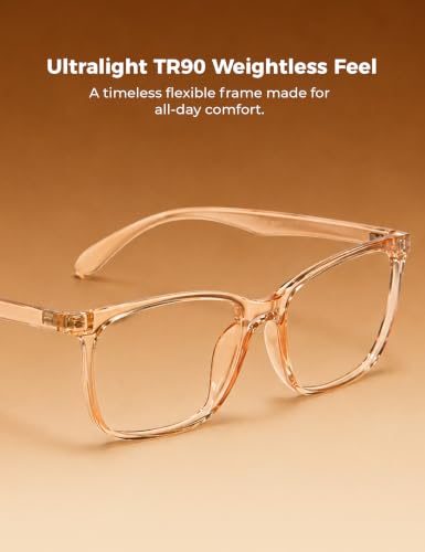 Image of TIJN Sleep Glasses for 99.9% TR90 Blue Green Light Blocking Dual AR Coatings Red Lens for Computer Gaming Reduce Eyestrain