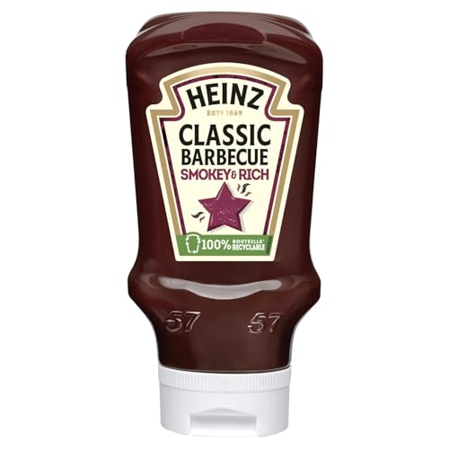 Sauce classic barbecue HEINZ flacon 480g pour vos soirées grillades