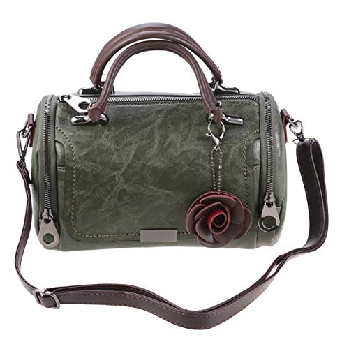 KESYOO Bolsa Travesseiro Bolsas Femininas Portáteis de Ombro Bolsa Dupla Uso Boston Barrel Crossbody