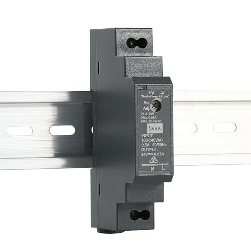 HDR-15-24 Hutschienen Netzteil, 15W, 24V, 0,63A