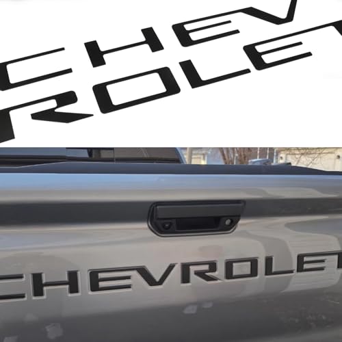 Chevy Colorado Tailgate Insert Letters