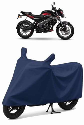 Image of CoverRide Heavy Duty Waterproof Scooty & Bike Cover for Bajaj Pulsar Ns 160 - UV Resistant, Dustproof & Rain Protection, All-Weather Outdoor Cover for Bikes & Scooty with Buckle Straps