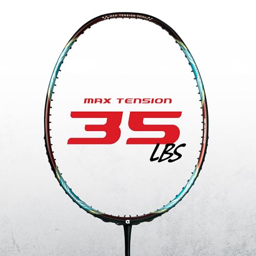 Apacs Attack 66 35LBS 5U Badminton Racket Red 15.88 kg - Image 4