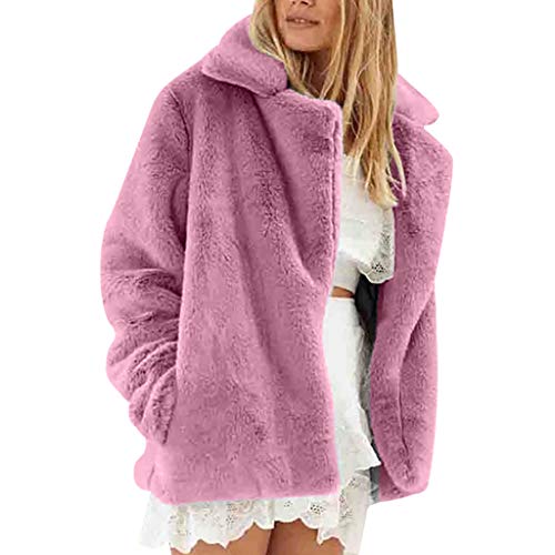 Fossen MuRope Rebajas Mujer Tallas Grandes de Piel Sintética Cuello Cuadrado, Abrigos...