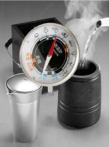 TAKUMI×ō탁[J[SANSIN Sake Thermometer XeXủxvi{ECjv񂷂xv45×140mm^vi񃁁[^[ 0x`70xjxv v Cxv Thermomete