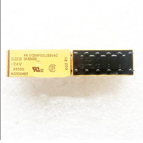 Relais S2EB-24V 24V CC 3A 12 broches | Lot de 2 pièces pour circuit