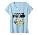 Cet aliment est un médicament, mangez bien, guérissez bien est idéal pour un diététiste et un nutritionniste. Mignon pour les végétaliens qui mangent vert et qui aiment manger sainement.