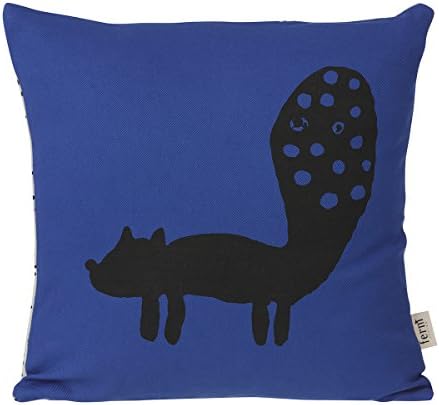 Ferm Living KIDS 7562 Silhouette Fox Cushion - 30 x 30 cm.
