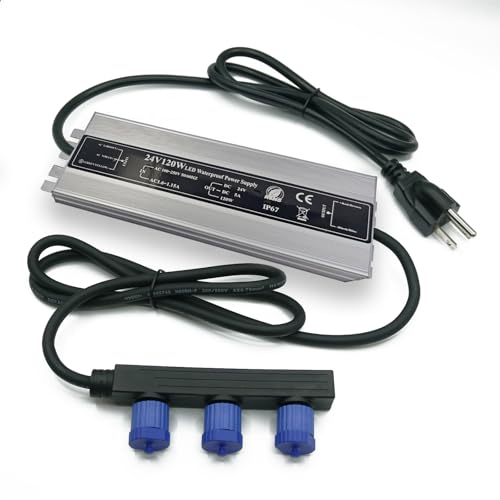 Bloc d'alimentation 3 en 1 pour éclairage extérieur Philips Hue adaptateur 120W 24V