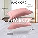 Utopia Bedding Queen Pillow Cases - 2 Pack - Envelope Closure - Soft Brushed Microfiber Fabric - Shrinkage and Fade Resistant Pillow Covers Queen Size 20 X 30 Inches (Queen, Pink)