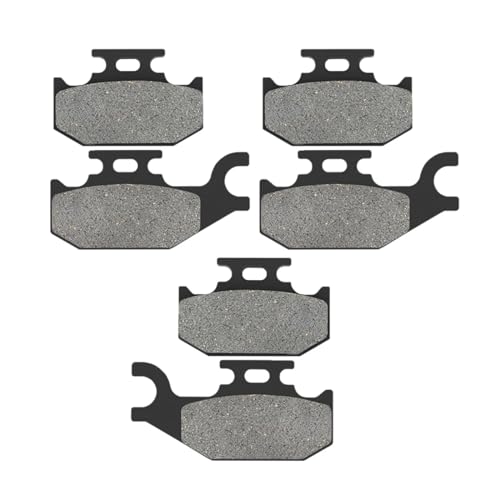 Pastillas de freno delanteras y traseras de motocicleta for B-OMRDIER BRP O-utander 330 400 500 650 800 Max Quest DS STD XT HO 4x4 2x4(1 Set)