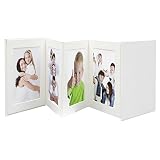 Deknudt Leporello weiß 8 x 10 x 15 Leder für 8 Bilder A66DC18PH