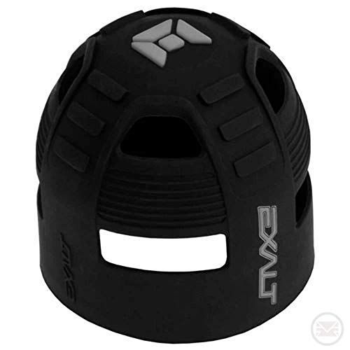 Exalt Paintball Tank Grip - 45-88ci - Black/White