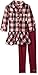 Calvin Klein Girls' Yarn Dyed Tunic with Leggings Set