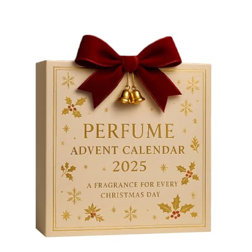 Perfume Advent Calendar 2025, 24 Days of Fragrances Countdown Calendar, Christmas Holiday Countdown Calendar, Travel Size Premium Holiday Countdown Gift Set