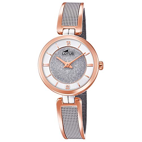 Preisvergleich Produktbild Lotus Klassische Uhr 18604 / 1, Silber / Roségold, groß