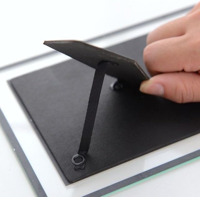 Vista 4 de Marco de fotos de vidrio de cristal 7 pulgadas (5.0 * 7.0 in) marco de marco de regalo de boda fabricante de marcos de regalo