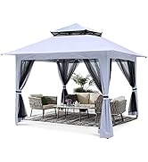 Amazon | ABCCANOPY タープテント ワンタッチタープテント サイド