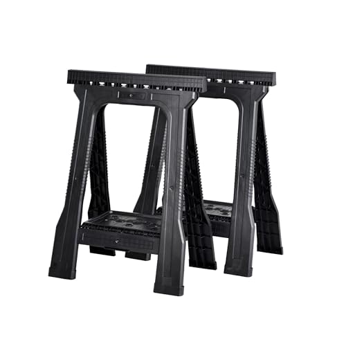 Ironton Heavy-Duty Foldable Sawhorse