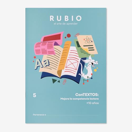 Portada de Contextos: Mejora la Competencia Lectora 5º Primaria +10 Años