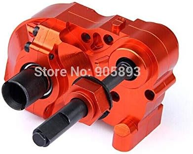 Hockus Accessories Rc CNC Gear Box Assembly Set. Orange Color s