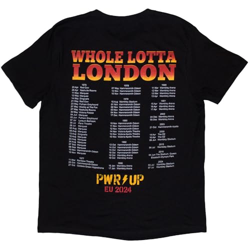 T-shirt AC/DC Whole Lotta London pour vos prochains concerts et festivals de rock