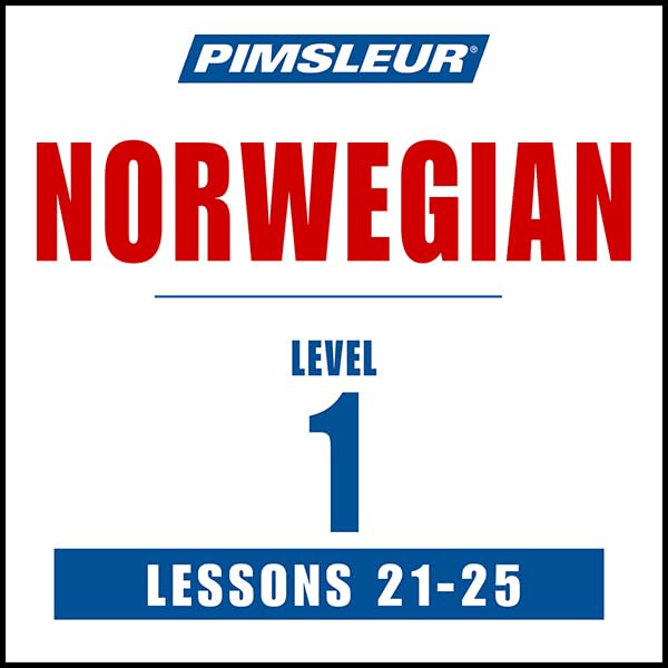 Cover art for Pimsleur Norwegian Level 1 Lessons 21-25
