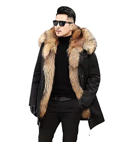 Manteaux d'hiver chauds pour homme contre le vent glacial et la pluie continue