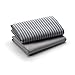 GracoÂ® Pack â€˜n PlayÂ® Playard Fitted Sheets, 2 Pack, Stripes and Grey