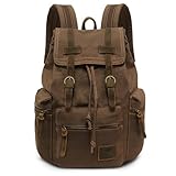 Conception pratique : une poche antivol cachée à l'arrière protège vos objets de valeur des voleurs. Ce sac avec une cloison de protection pour ordinateur portable de 15,6 pouces protège votre ordinateur portable des risques de collision. Le compartiment principal se ferme avec un cordon de serrage. Clips magnétiques plus robustes pour maintenir le rabat supérieur vers le bas.