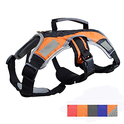 Peak Pooch Dog Walking Lifting Carry Harness, Support Mesh Padded Vest, Accessory, Collar
