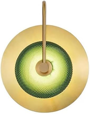 American Industrial Style Wall Light, Minimalist Iron Art Glass Wall Lamp, Single Head LED Light Source Wall Sconce, Living Room Dining Room Hallway Wall Mounted Lighting Fixtures