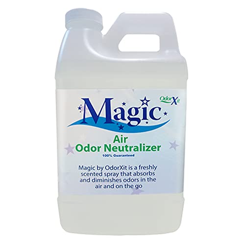 OdorXit Magic - Neutralizador de olores de aire, versátil y fuerte, eliminador de olores para el hogar, absorbente de olores natural y seguro para perros y mascotas, arena de gato, orina, caca de humo