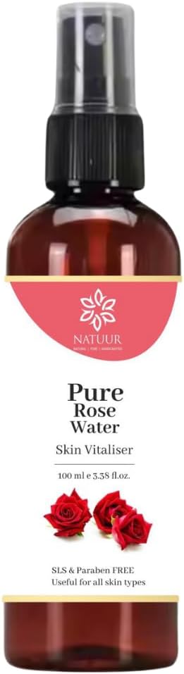 NATUUR Pure Rose Water, 100 ml