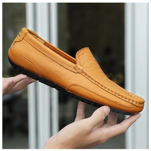 Men's Driving Soft Sole Penny Loafers Slip on Loafer Shoes4