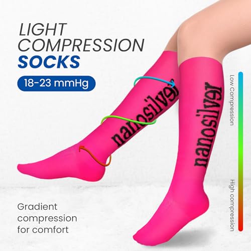 Image of Compression Socks (Light compression) with Gradient compression for comfort, 1 Pair compression socks