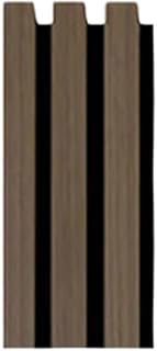 IZODEKOR 3D Wood Wall Panels - Wood Paneling for Living Room, Kitchen, Bathroom & More, Decorative Sound Proof Acoustic Wood Panels, Easy Application, Vintage Time Harmony - 5x12 inches