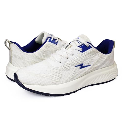 Image of ATHCO Mens Crysta Memory Foam Comfort Shoes|Running|Walking|Training|Gym|Jogging|Sneaker|Athletic|Laceup|Flexible|Lightweight|Dailyuse|Sports|Casual|ExtraSoft|Fitness