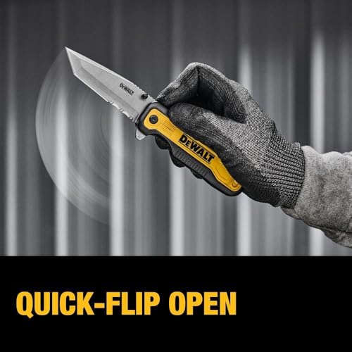 Dewalt Canivete de Bolso, com Armazenamento Integrado de 5 Lâminas, Cabo em Metal, Modelo DWHT10994