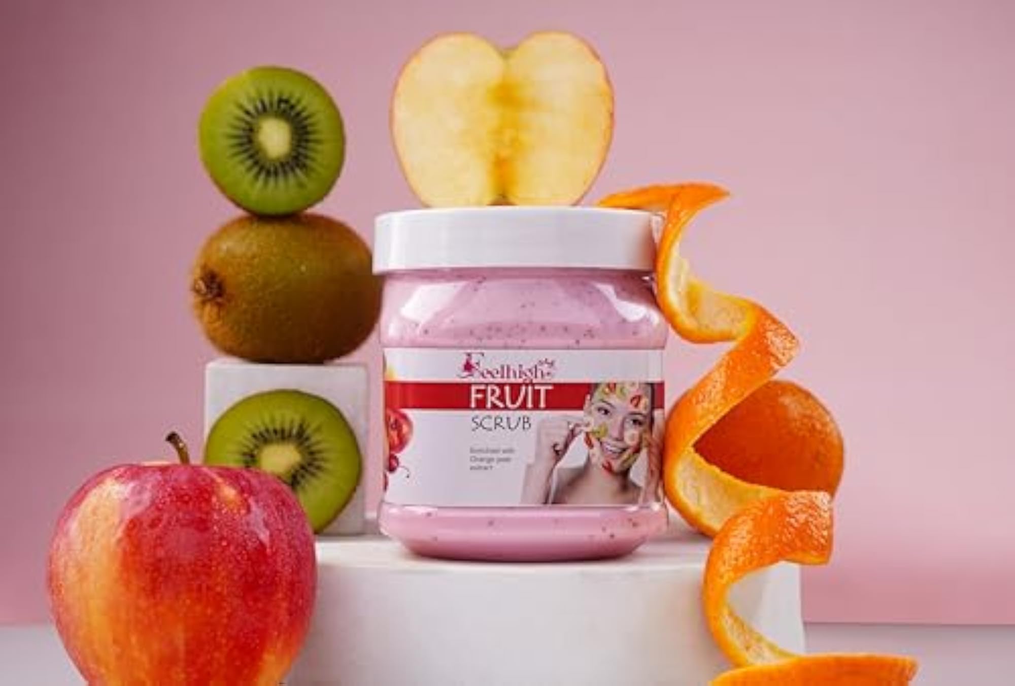 Orange Scrub with Apricot Oil, 500ml