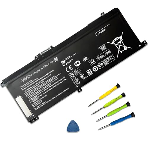SA04XL L43267-005 Laptop Battery Replacement for HP Envy X360 15-DR 15-DS 15-dr1xxx 15m-ds0011dx 15m-dr0012dx 15t-dr100 17t-cg100 17-cg100 Series L43248-541 L43248-AC2 HSTNN-OB1G HSTNN-OB1F 55.67Wh