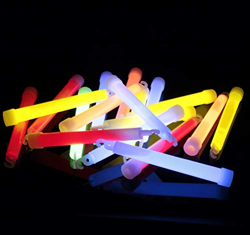 Bastões Neon de Luz Química para Emergências - Lightstick para Camping Mergulho - Glow Sticks Person