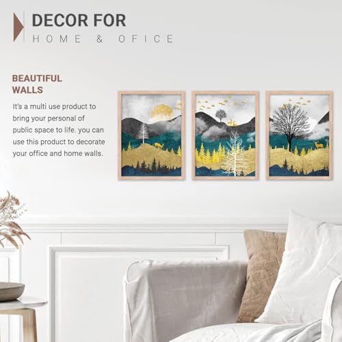 Image of kotart Modern Wall Art Framed Painting for Wall Decoration - Wall Paintings for Living Room, Bedroom - Big Size Wall Painting (Art 9, 13x17 inch)