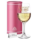 VERRE CADEAU PREMIUM : Ce verre à vin cadeau est fabriqué en cristal sans plomb avec un pied élégant et une base solide. La contenance de 473 ml (16 oz) est un choix populaire pour déguster une portion de vin blanc rosé ou rouge. Sa hauteur de 22 cm en fait un verre à vin élégant qui se distingue sur toute table de fête.