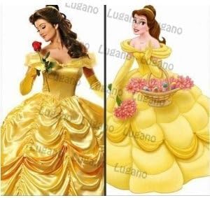 Amazon Llサイズ 美女と野獣 ベル ディズニー ハロウィン イベント仮装 コスチューム コスプレ衣装 コスプレ 仮装 通販