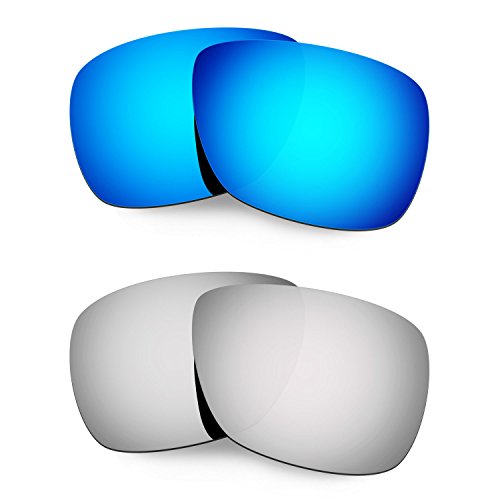 Verres pour Oakley Inmate idéals pour la conduite et le plein air, lot de 2 paires homme